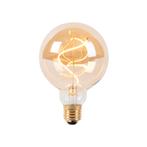 E27 dimbare LED spiraal filament lamp G95 goldline 4W 270 lm, Nieuw