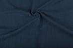 Linnen stof Indigoblauw – Gewassen linnen, Hobby en Vrije tijd, Stoffen en Lappen, Blauw, 120 cm of meer, Ophalen of Verzenden