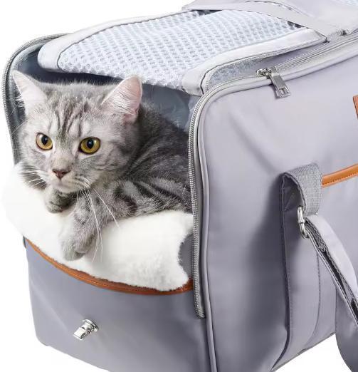 Huisdier Reistas Kat en Hond – Lichtgewicht en Ademend, Dieren en Toebehoren, Hondenmanden, Nieuw, Verzenden