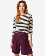 HEMA Dames top Cara wit/zwart van €19.99 voor €13.99 sale, Kleding | Dames, Verzenden, Nieuw
