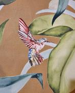 Exclusieve boho stof met kolibries en papegaaien - 300x280cm