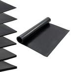 vidaXL Vloermat anti-slip 8 mm glad 1,2x2 m rubber, Verzenden, Nieuw