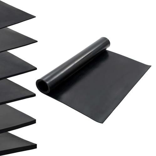 vidaXL Vloermat anti-slip 8 mm glad 1,2x2 m rubber, Doe-het-zelf en Verbouw, Vloerdelen en Plavuizen, Nieuw, Verzenden