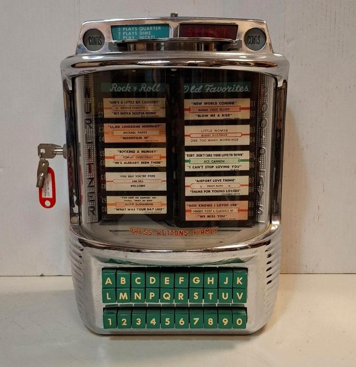 Wurlitzer Wallbox Model 5210, Verzamelen, Automaten | Jukeboxen, Ophalen