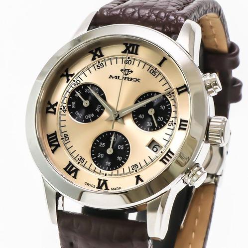 Murex - Swiss Chronograph - MUC614-SL-4 - Zonder, Sieraden, Tassen en Uiterlijk, Horloges | Heren