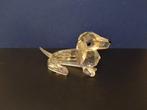 Swarovski - Beeldje - Dachshund mini - 014388 - Box +, Antiek en Kunst