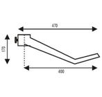 Zwaardvis voetensteun voor buismontage ø60 mm, Watersport en Boten, Verzenden, Nieuw