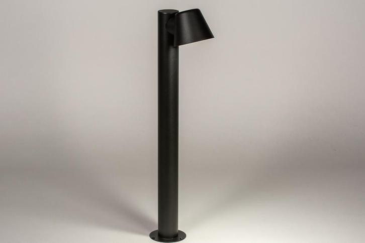 Rietveld Vloerlampen - Zwart - Metaal, Aluminium, Huis en Inrichting, Lampen | Vloerlampen, Verzenden