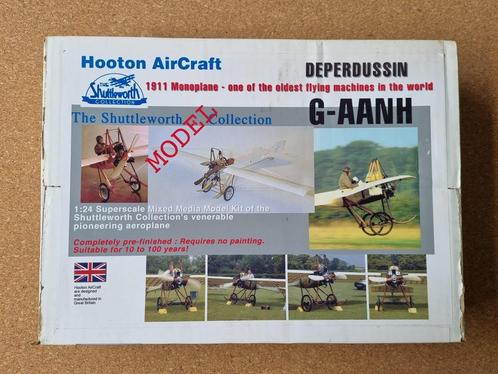 Hooton Aircraft Deperdussin 1:24 mixed media kit - SEALED, Hobby en Vrije tijd, Modelbouw | Vliegtuigen en Helikopters, Verzenden