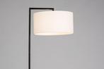 Rietveld Vloerlampen - Wit, Zwart - Stof, Metaal, Huis en Inrichting, Lampen | Vloerlampen, Verzenden, Nieuw