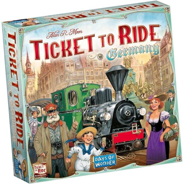 Ticket to Ride - Germany | Days Of Wonder -, Hobby en Vrije tijd, Gezelschapsspellen | Bordspellen, Nieuw, Verzenden