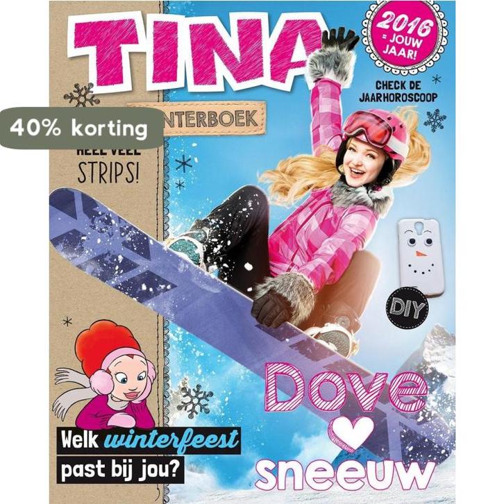 Tina winterboek 2015-2016 9789058559982 Sanoma, Boeken, Overige Boeken, Gelezen, Verzenden