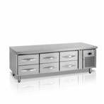 Werkbank | Gekoeld | 6 laden | 1795 x 700 x 680 mm, Zakelijke goederen, Horeca | Keukenapparatuur, Verzenden, Nieuw in verpakking