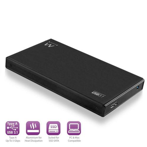 Ewent USB 3.1 Gen1 2.5 inch SATA HDD/SSD Behuizing, Audio, Tv en Foto, Fotografie | Geheugenkaarten, Nieuw, Verzenden