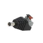 DC-Plug met Veerklem Aansluiting 2.1mm (Male), Ophalen of Verzenden, Nieuw, Overige typen