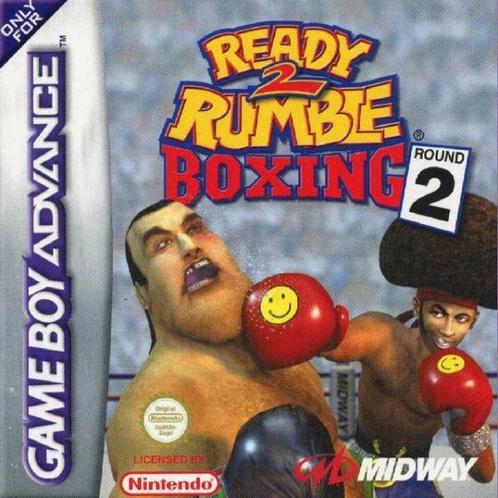 Ready 2 Rumble Boxing Round 2-Standaard (GBA) Gebruikt, Spelcomputers en Games, Games | Nintendo Game Boy, Zo goed als nieuw, Ophalen of Verzenden