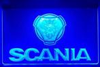 Scania neon bord lamp LED verlichting reclame lichtbak XL *4, Nieuw, Verzenden