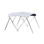 Bieden: Carver 3 bow 73 to 78 inch white vinyl bimini canva, Watersport en Boten, Ophalen of Verzenden, Nieuw, Zeilboot of Motorboot