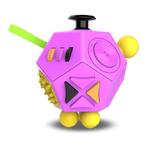 Friemelkubus 12 Zijden - Fidget Anti Stress Speelgoed, Verzenden, Nieuw