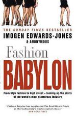 Fashion Babylon 9780552154437 Anonymous, Verzenden, Gelezen, Anonymous