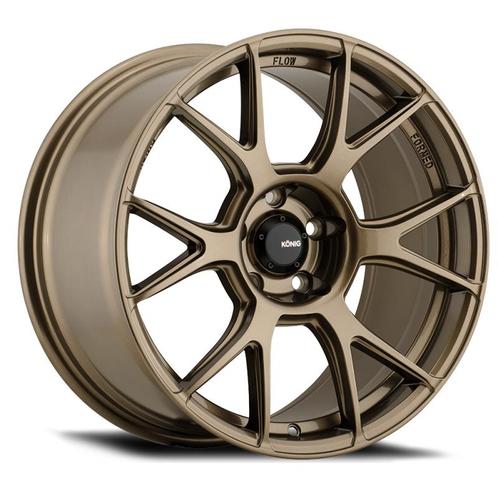 Konig Ampliform 18x8.5 5x108 ET43 Gloss Bronze - AM88508438, Auto-onderdelen, Banden en Velgen, Ophalen of Verzenden
