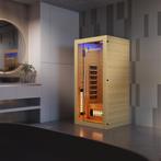 Juskys Infraroodkabine / Sauna Kiruna 90 Premium - 190 x 90, Verzenden, Nieuw
