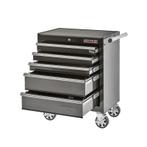 Werkbank zwart 150 cm met zinken werkblad en, Doe-het-zelf en Verbouw, Werkbanken, Ophalen of Verzenden, Nieuw