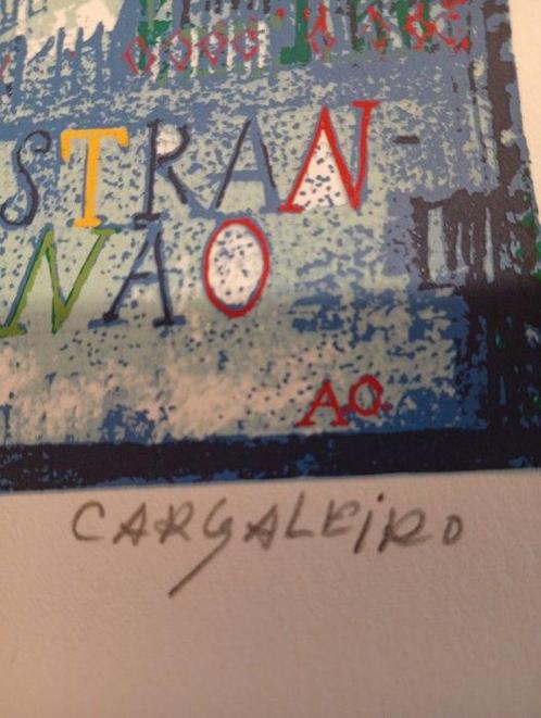 Cargaleiro - O tempo só estrangula quem não ama, Antiek en Kunst, Antiek | Overige Antiek