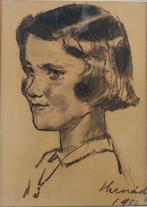 Ferenc László Hernady (1901-1956) - Portret jonge vrouw, Antiek en Kunst, Kunst | Schilderijen | Klassiek