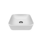 Opbouw Wastafel BWS Juno 40x40cm Keramiek Wit, Doe-het-zelf en Verbouw, Sanitair, Ophalen of Verzenden, Nieuw, Overige typen