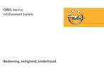 Opel Meriva Infotainment System Handleiding 2011