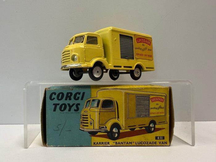Corgi - Model vrachtwagen - 411 - Karrier Bantam Lucozade, Hobby en Vrije tijd, Modelauto's | 1:5 tot 1:12