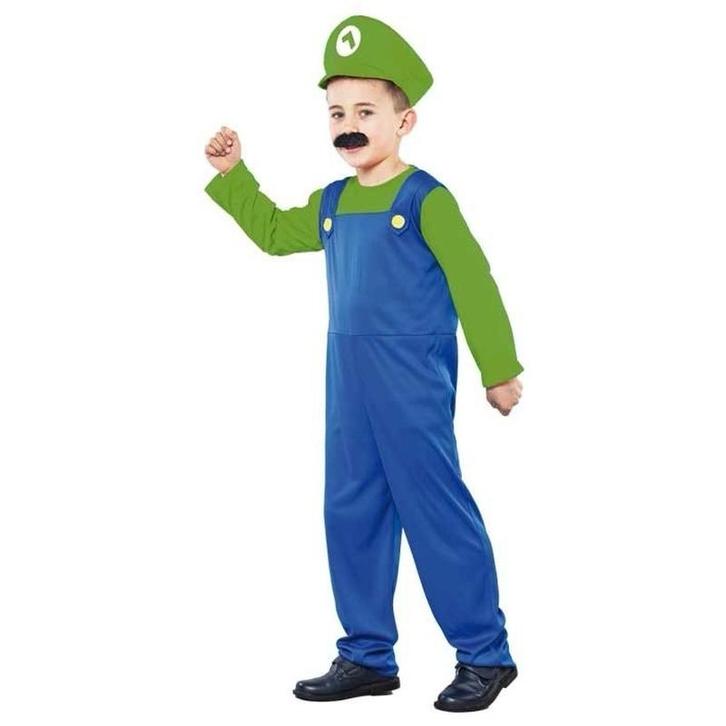 Voordelig Loodgieter kostuum kids groen - Cartoon overig, Kinderen en Baby's, Carnavalskleding en Verkleedspullen, Verzenden