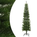 vidaXL Kunstkerstboom met standaard smal 210 cm PE, Verzenden, Nieuw