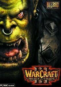 Warcraft III: Reign Of Chaos (PC) Strategy: Combat, Spelcomputers en Games, Games | Pc, Zo goed als nieuw, Verzenden