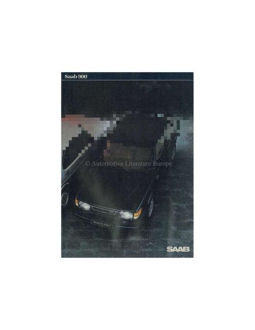 1984 SAAB 900 BROCHURE NEDERLANDS, Boeken, Auto's | Folders en Tijdschriften