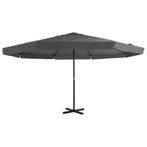 Parasol Antraciet | 5 meter | Retourdeal | -40%, Ophalen of Verzenden, Nieuw, Meer dan 4 meter, Stokparasol
