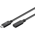 USB C verlengkabel | Goobay | 1 meter | USB 3.1, Computers en Software, Pc- en Netwerkkabels, Verzenden, Nieuw