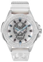 Philipp Plein PWAAA1521 The $kull horloge 44 mm, Overige merken, Staal, Verzenden, Polshorloge