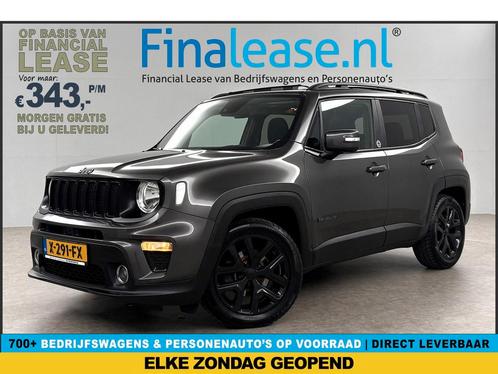 Jeep Renegade 1.3T DDCT Limited 150PK AUT Pano Clima €343pm, Auto's, Jeep, Lease, Automaat, SUV of Terreinwagen, Benzine, Zilver of Grijs