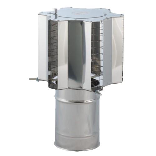 Schoorsteenkap Firemaster Excellent 180 Rvs, Huis en Inrichting, Kachels