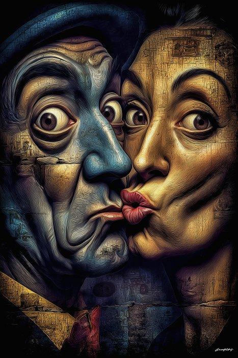 Giancarlo Colombo - GCD Art - Thats Amore #7, Antiek en Kunst, Kunst | Designobjecten