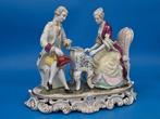 Capodimonte - Rokoko-Paar am Klavier - Figuur - Porselein