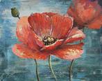 Olieverf schilderij Bloem F6377, Huis en Inrichting, Ophalen of Verzenden, Nieuw