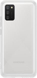 Soft clear hoesje - Zwart - Samsung Galaxy A02s, Verzenden, Nieuw