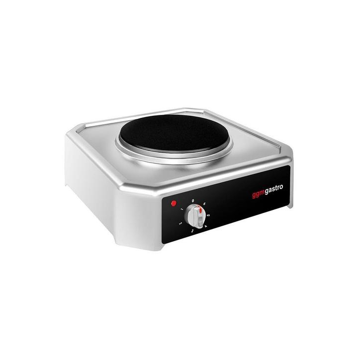 GGM Gastro | Elektrisch fornuis – tafelmodel - 2,0kW - 1 |, Witgoed en Apparatuur, Fornuizen, Inbouw, Nieuw, Verzenden