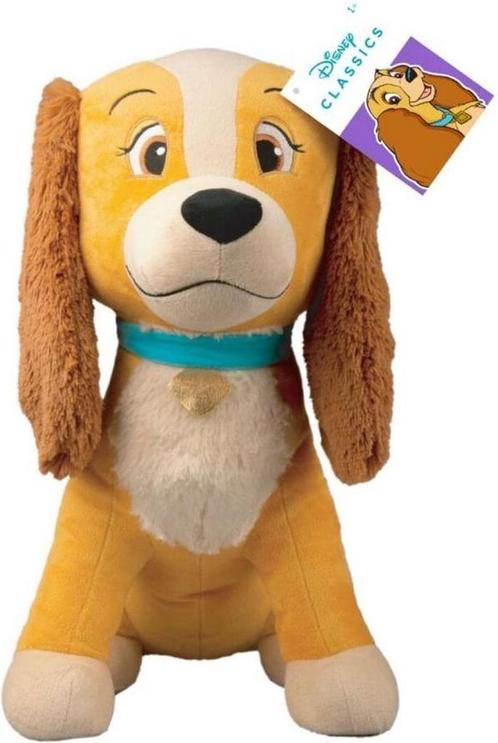 Disney Pluche Lady Knuffel +/- 50 cm + Geluid, Kinderen en Baby's, Speelgoed | Knuffels en Pluche, Ophalen of Verzenden