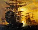Gorbachev Nikolay (1952) - Harbour of Golden Sails, Antiek en Kunst