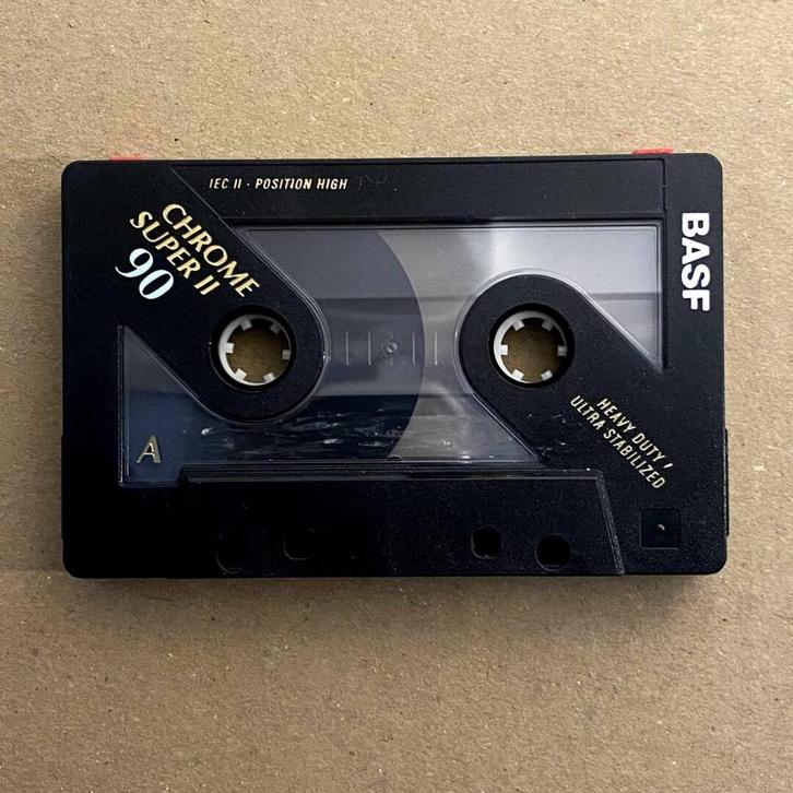 BASF Chrome Super II 90 onbespeeld gebruikt (Cassette band), Cd's en Dvd's, Cassettebandjes, Ophalen of Verzenden