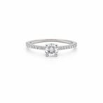 Zonder minimumprijs - Ring - 14 karaat Witgoud - 1.25ct. tw., Nieuw